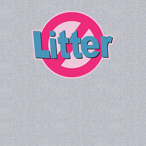 Мужской свитшот Без мусора / Меланж – фото 3