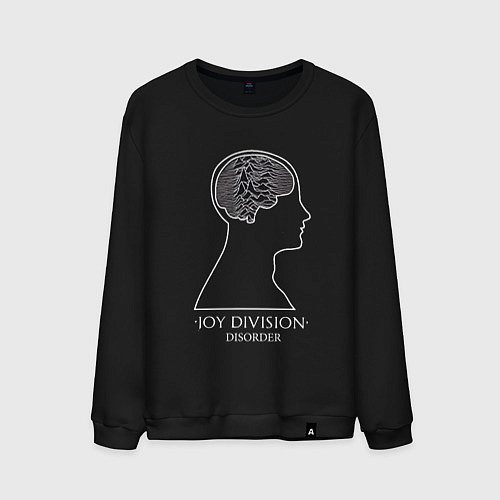 Мужской свитшот Joy Division - Disorder / Черный – фото 1