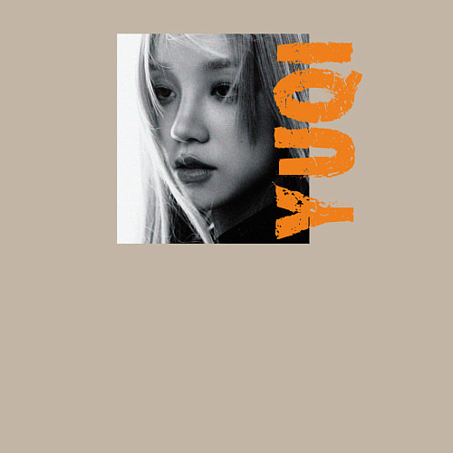 Мужской свитшот Yuqi k-stars / Миндальный – фото 3