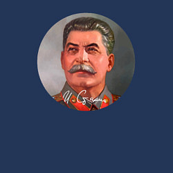 Свитшот хлопковый мужской Stalin color, цвет: тёмно-синий — фото 2