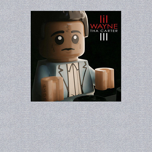 Мужской свитшот Feel like dying / Меланж – фото 3