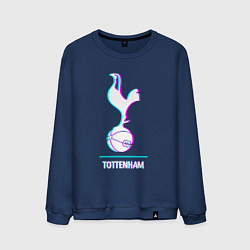 Мужской свитшот Tottenham FC в стиле glitch