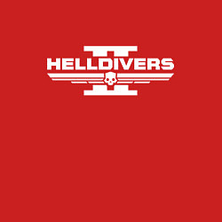 Свитшот хлопковый мужской Helldivers 2, цвет: красный — фото 2