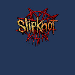 Свитшот хлопковый мужской Slipknot original, цвет: тёмно-синий — фото 2