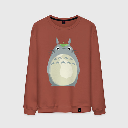 Мужской свитшот Neighbor Totoro / Кирпичный – фото 1
