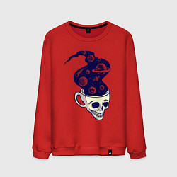 Мужской свитшот Dead drink space skull