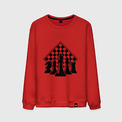 Мужской свитшот The chessboard