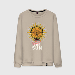 Мужской свитшот Once more round the Sun