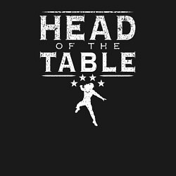 Свитшот хлопковый мужской WWE Roman Reigns Head of the Table, цвет: черный — фото 2