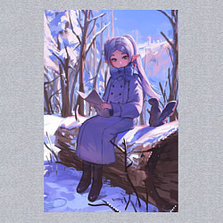 Свитшот хлопковый мужской Фрирен эльф, цвет: меланж — фото 2