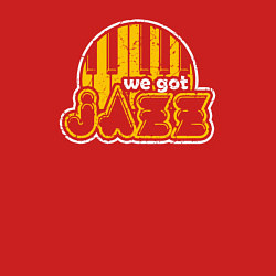 Свитшот хлопковый мужской У нас есть джаз, цвет: красный — фото 2