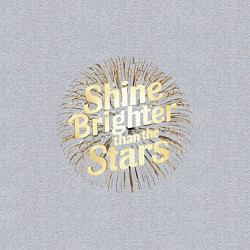 Свитшот хлопковый мужской Shine brighter than the stars, цвет: меланж — фото 2