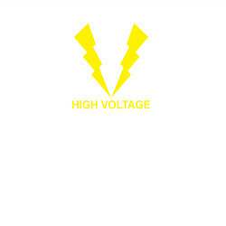 Свитшот хлопковый мужской Hihg Voltage!, цвет: белый — фото 2