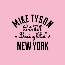 Свитшот хлопковый мужской Mike Tyson: New York, цвет: светло-розовый — фото 2