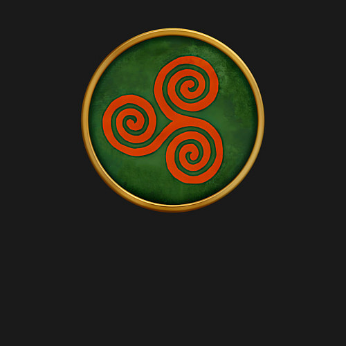 Мужской свитшот Кельты Rome: Total War / Черный – фото 3