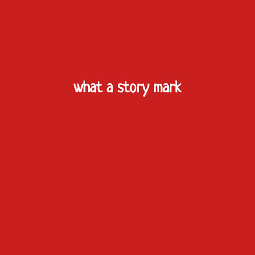 Мужской свитшот What a story Mark meme / Красный – фото 3