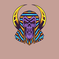 Свитшот хлопковый мужской Мёртвый фараон, цвет: пыльно-розовый — фото 2