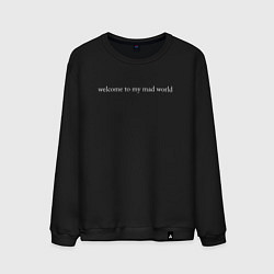 Мужской свитшот Welcome to my mad world