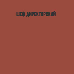 Свитшот хлопковый мужской Шеф директорский, цвет: кирпичный — фото 2
