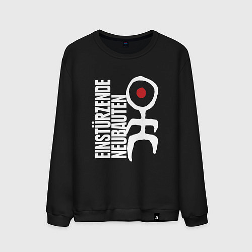 Мужской свитшот Einstrzende Neubauten - Logo / Черный – фото 1