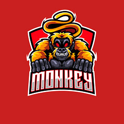 Свитшот хлопковый мужской Monkey team, цвет: красный — фото 2