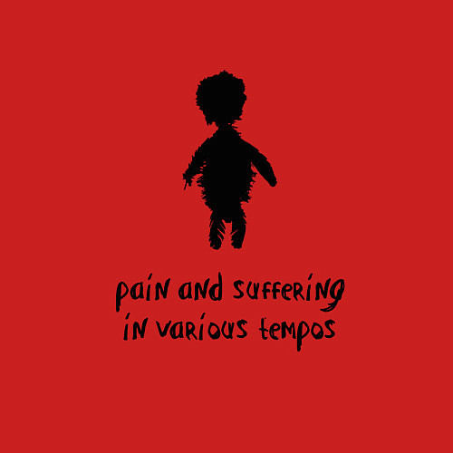 Мужской свитшот Depeche Mode - Angel of pain / Красный – фото 3