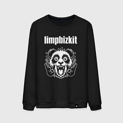 Мужской свитшот Limp Bizkit rock panda