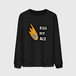 Мужской свитшот Kiss my ace volleyball
