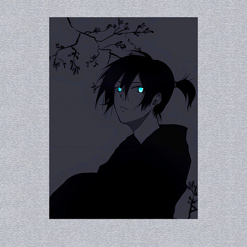 Мужской свитшот Бездомный бог Ято / Меланж – фото 3