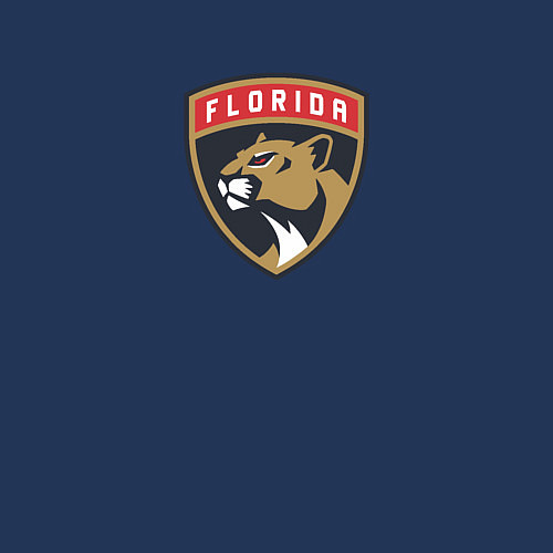 Мужской свитшот Florida Panthers NHL / Тёмно-синий – фото 3