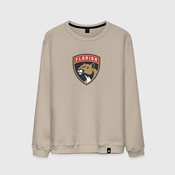 Свитшот хлопковый мужской Florida Panthers NHL, цвет: миндальный