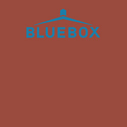 Свитшот хлопковый мужской Доктор Кто Bluebox, цвет: кирпичный — фото 2