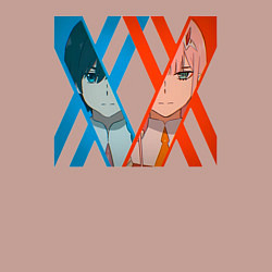 Свитшот хлопковый мужской Хиро Зеро Ту, цвет: пыльно-розовый — фото 2