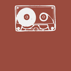 Свитшот хлопковый мужской Audio tape, цвет: кирпичный — фото 2