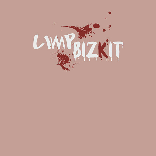 Мужской свитшот Limp Bizkit style / Пыльно-розовый – фото 3