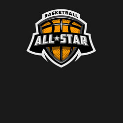 Свитшот хлопковый мужской All-star basket, цвет: черный — фото 2