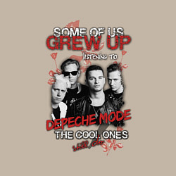 Свитшот хлопковый мужской Depeche Mode - Grew up, цвет: миндальный — фото 2