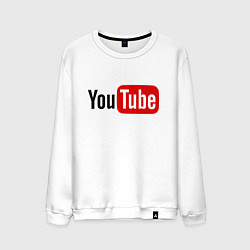 Мужской свитшот You tube logo