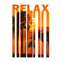 Свитшот хлопковый мужской Relax summer, цвет: белый — фото 2