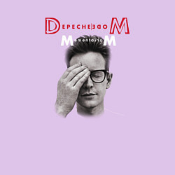 Свитшот хлопковый мужской Depeche Mode - Fletch memento mori, цвет: лаванда — фото 2