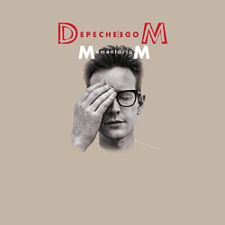 Свитшот хлопковый мужской Depeche Mode - Fletch memento mori, цвет: миндальный — фото 2