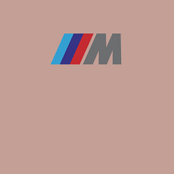 Свитшот хлопковый мужской BMW logo sport, цвет: пыльно-розовый — фото 2