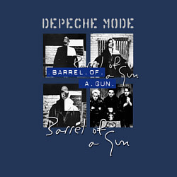 Свитшот хлопковый мужской Depeche Mode - Barrel of a gun ep, цвет: тёмно-синий — фото 2