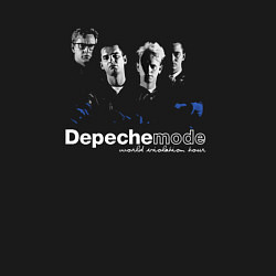 Свитшот хлопковый мужской Depeche Mode - Silence mode, цвет: черный — фото 2