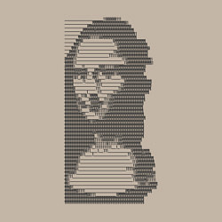 Свитшот хлопковый мужской Mona Lisa text, цвет: миндальный — фото 2