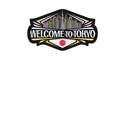 Свитшот хлопковый мужской Добро пожаловать в Токио, цвет: белый — фото 2