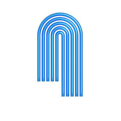 Свитшот хлопковый мужской Голубой орнамент, цвет: белый — фото 2