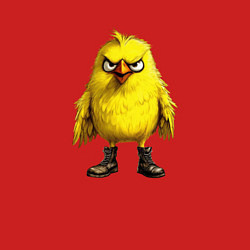 Свитшот хлопковый мужской Птица пришла, цвет: красный — фото 2