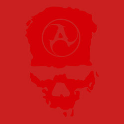 Свитшот хлопковый мужской Amatory Skull, цвет: красный — фото 2