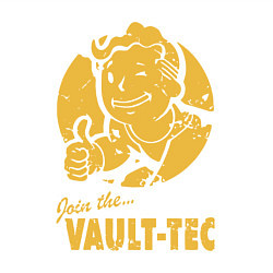 Свитшот хлопковый мужской Vault boy like print, цвет: белый — фото 2